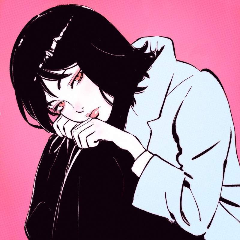 鋭い目つきの女性達に魅かれるイラスト Kuvshinov Ilya