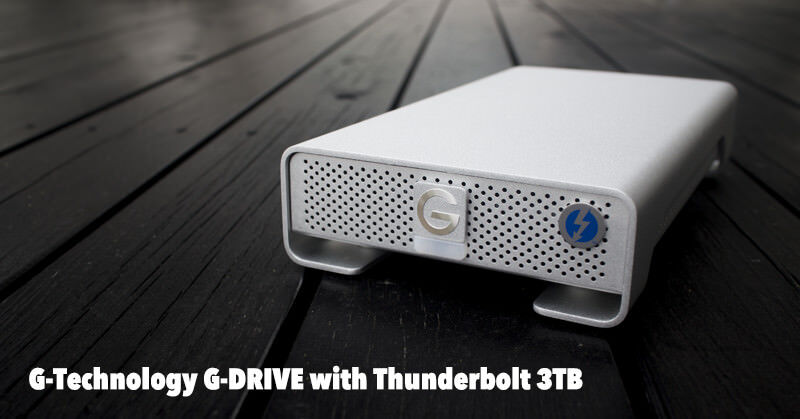 G-TechnologyのHDDはThunderboltでめっちゃ速い
